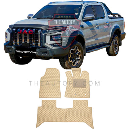 JAC T9 Hunter 7D Flat Floor Mats - Model 2025-2026