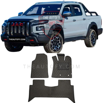 JAC T9 Hunter 7D Flat Floor Mats - Model 2025-2026