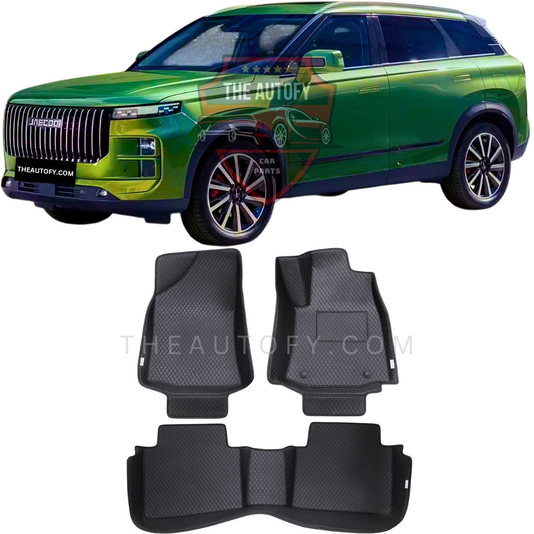 Jaecoo J7 Rexine Tray Floor Mats - Model 2025-2026