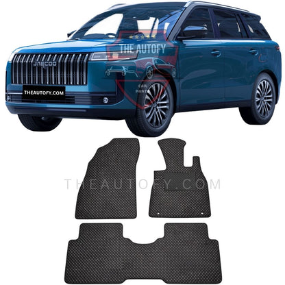Jaecoo J5 Rexine Floor Mats - Model 2026-2027