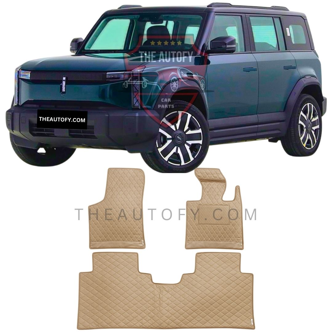 Jaecoo J6 7D Flat Floor Mats - Model 2025-2026