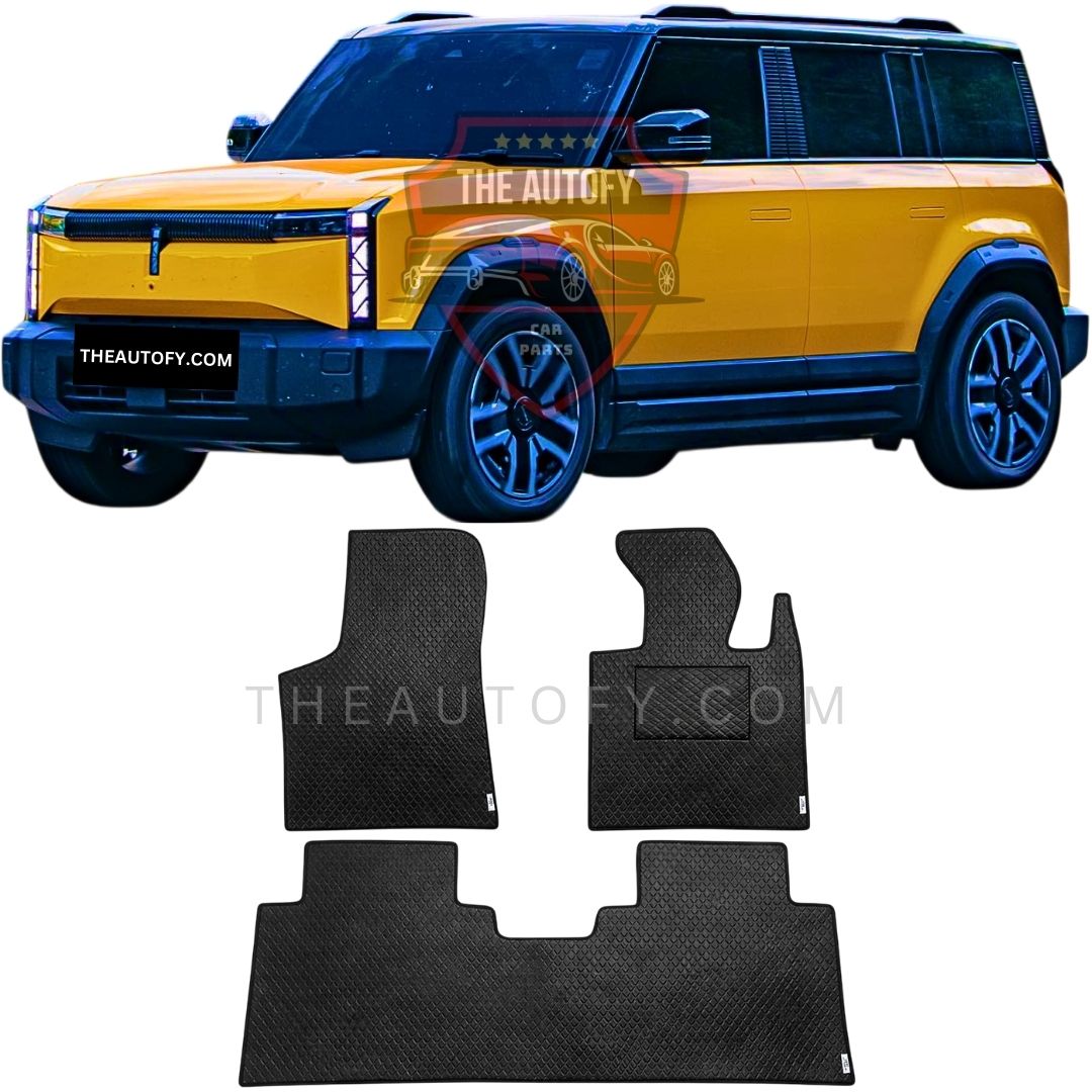 Jaecoo J6 Rexine Floor Mats - Model 2025-2026