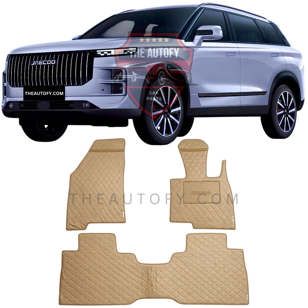 Jaecoo J7 7D Flat Floor Mats - Model 2025-2026