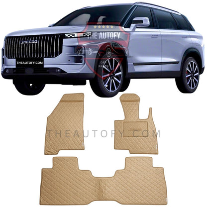 Jaecoo J7 7D Flat Floor Mats - Model 2025-2026