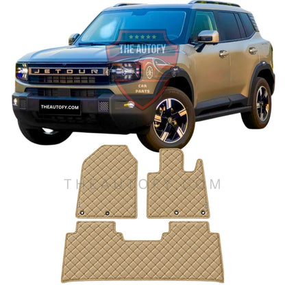 Jetour T1 7D Flat Floor Mats - Model 2026-2027