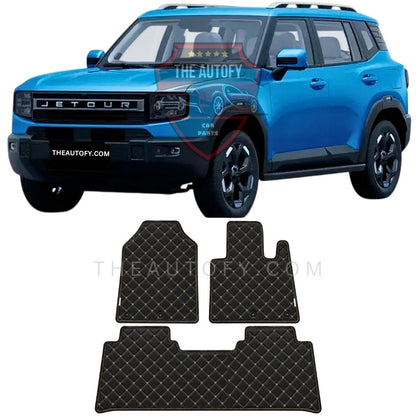 Jetour T1 7D Flat Floor Mats - Model 2026-2027