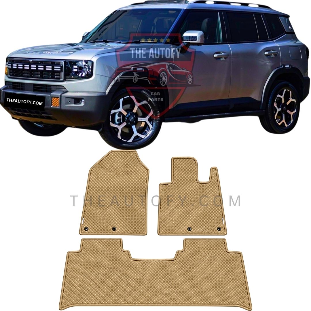 Jetour T1 Rexine Floor Mats - Model 2026-2027
