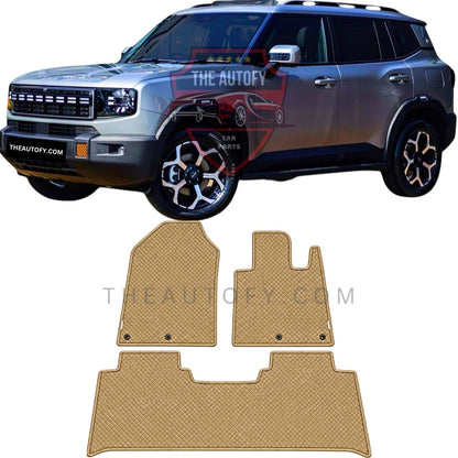 Jetour T1 Rexine Floor Mats - Model 2026-2027