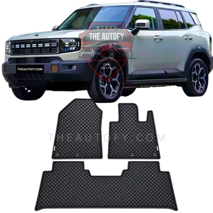 Jetour T1 Rexine Floor Mats - Model 2026-2027