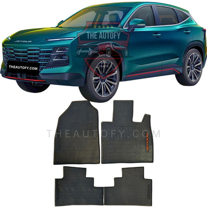 Jetour Dashing Latex Rubber Floor Mats - Model 2025-2026