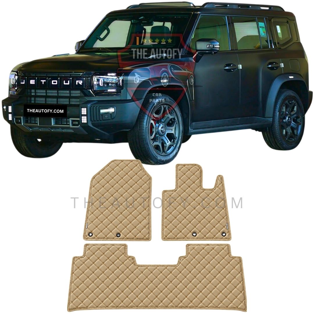 Jetour T2 7D Flat Floor Mats - Model 2026-2027