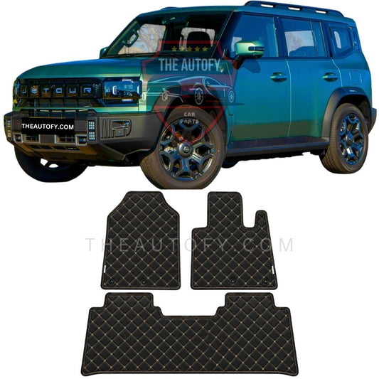 Jetour T2 7D Flat Floor Mats - Model 2026-2027