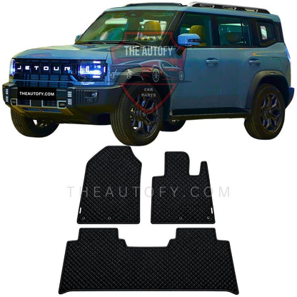 Jetour T2 Rexine Floor Mats - Model 2026-2027