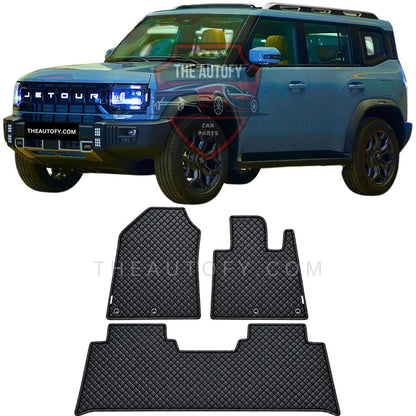 Jetour T2 Rexine Floor Mats - Model 2026-2027
