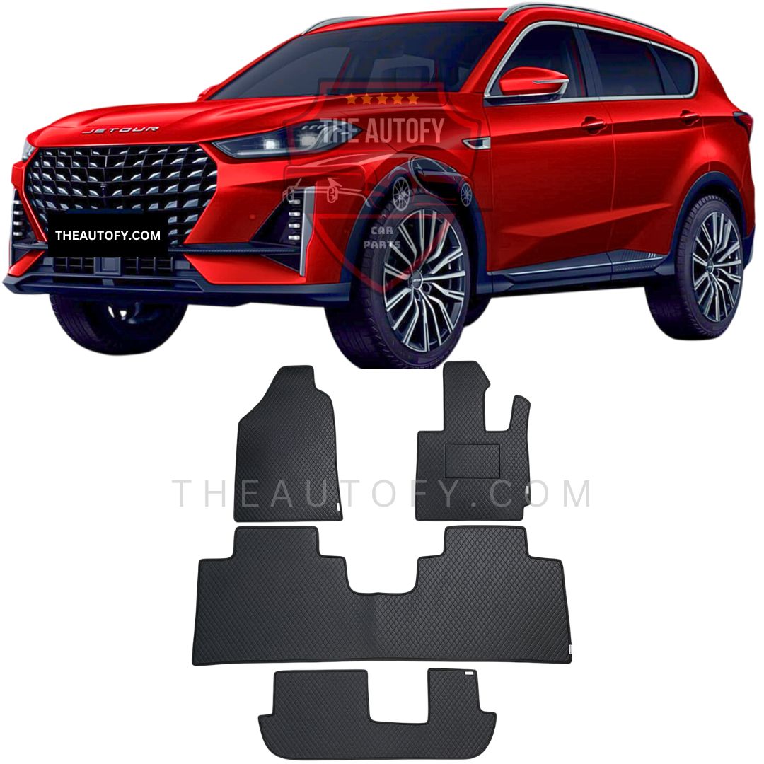 Jetour X70 Plus Rexine Floor Mats - Model 2025-2026