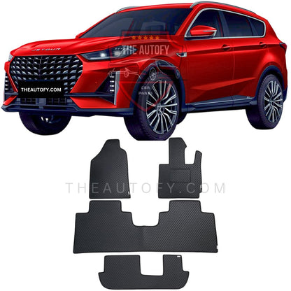 Jetour X70 Plus Rexine Floor Mats - Model 2025-2026