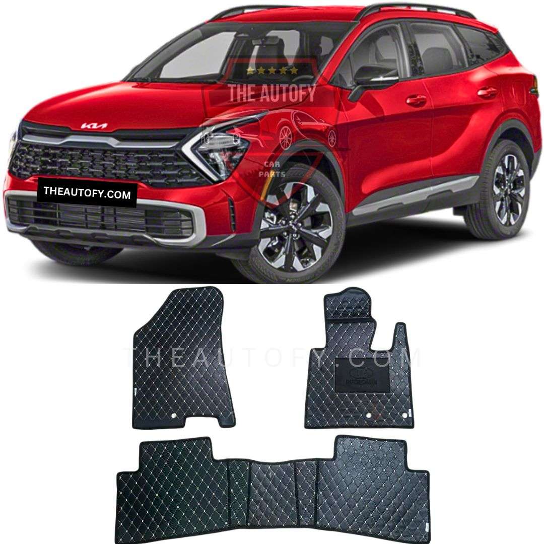 Kia Sportage L Floor Mats - Model 2025-2026 - THEAUTOFY.COM