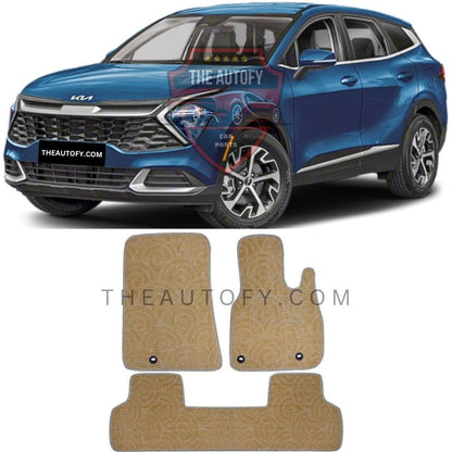 Kia Sportage L Floor Mats - Model 2025-2026 - THEAUTOFY.COM