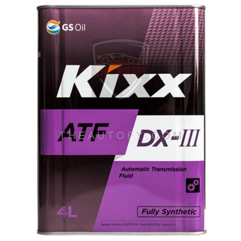 KIXX ATF DX-III Automatic Transmission Fluid - 4 Litres