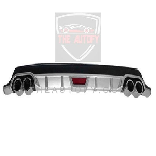 Kia Picanto Rear Bumper Diffuser - Model 2019-2025 - THEAUTOFY.COM