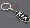 Kia-Logo-Metal-Keychain-Keyring-Black