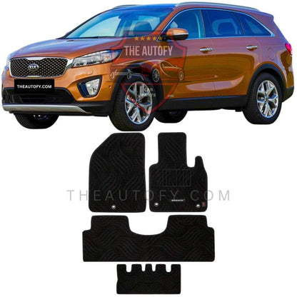 KIA Sorento Floor Mats - Model 2021-2024 - THEAUTOFY.COM