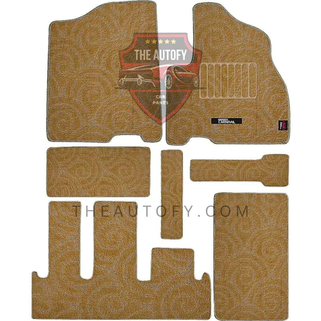 KIA Grand Carnival Floor Mats - Model 2020-2025 - THEAUTOFY.COM