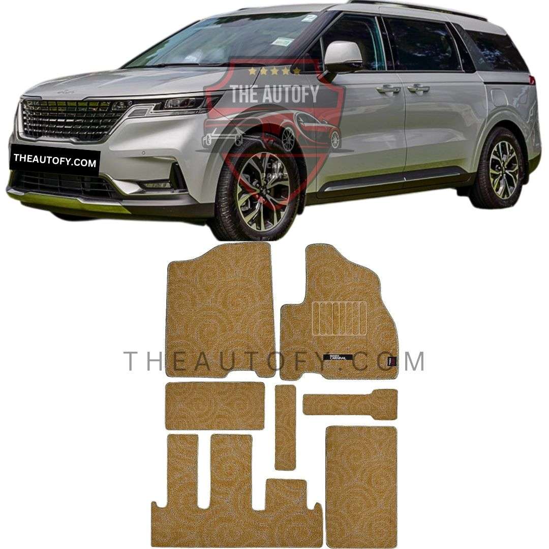 KIA Grand Carnival Floor Mats - Model 2020-2025 - THEAUTOFY.COM