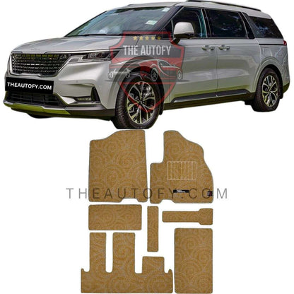 KIA Grand Carnival Floor Mats - Model 2020-2025 - THEAUTOFY.COM