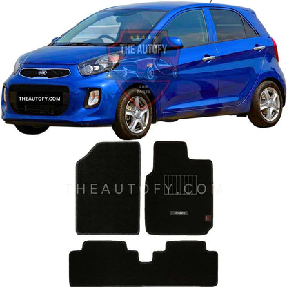 KIA Picanto Floor Mats - Model 2019-2025 - THEAUTOFY.COM