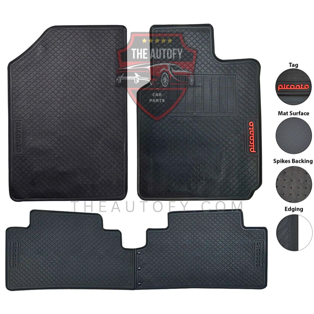KIA Picanto Floor Mats - Model 2019-2025