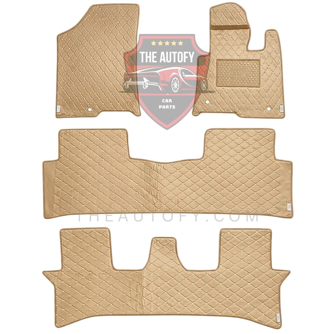 Kia Sorento 7D Flat Floor Mats - Model 2025-2026