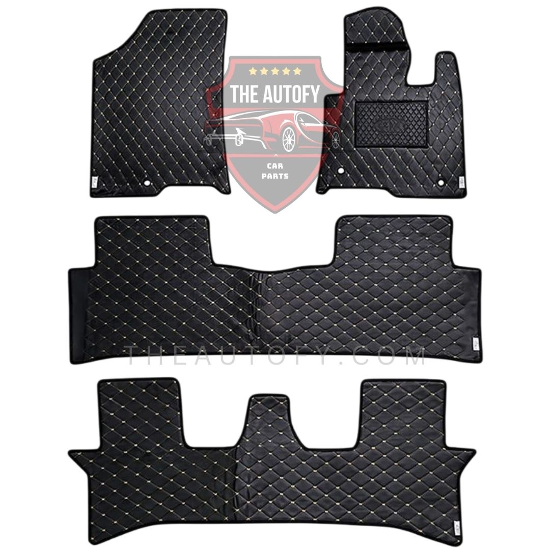 Kia Sorento 7D Flat Floor Mats - Model 2025-2026