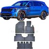 KiaSorentoLatexRubberFloorMatsBlack