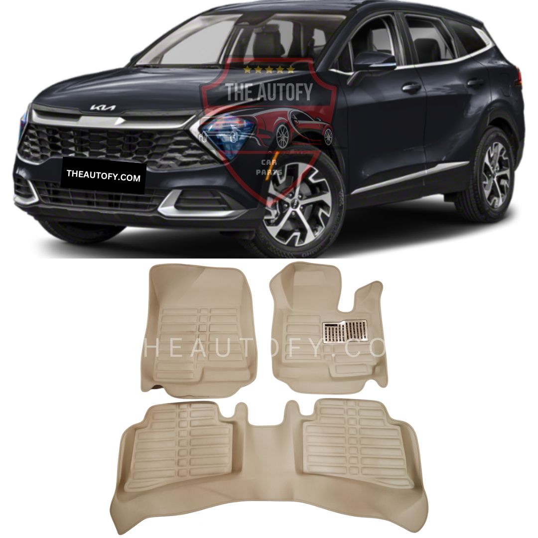 Kia Sportage L 5D Floor Mats - Model 2025-2026