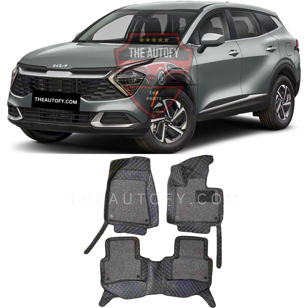 Kia Sportage L 9D Floor Mats - Model 2025-2026