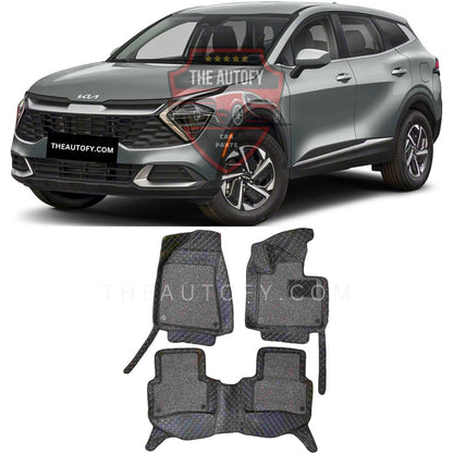 Kia Sportage L 9D Floor Mats - Model 2025-2026