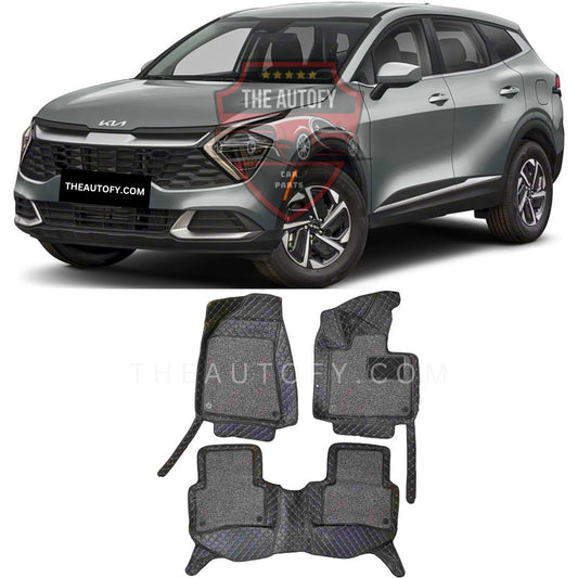 Kia Sportage L 9D Floor Mats - Model 2025-2026