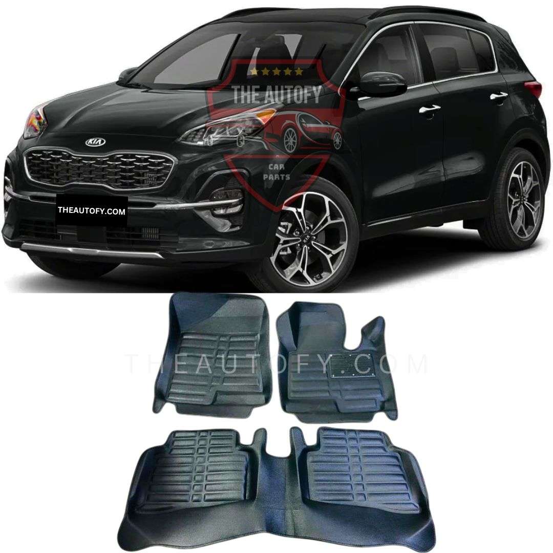 KIA Sportage Floor Mats - Model 2019-2025 - THEAUTOFY.COM