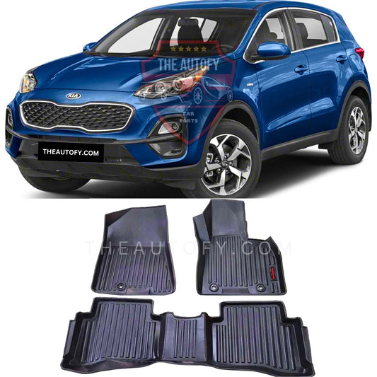 KIA Sportage Floor Mats - Model 2019-2025 - THEAUTOFY.COM