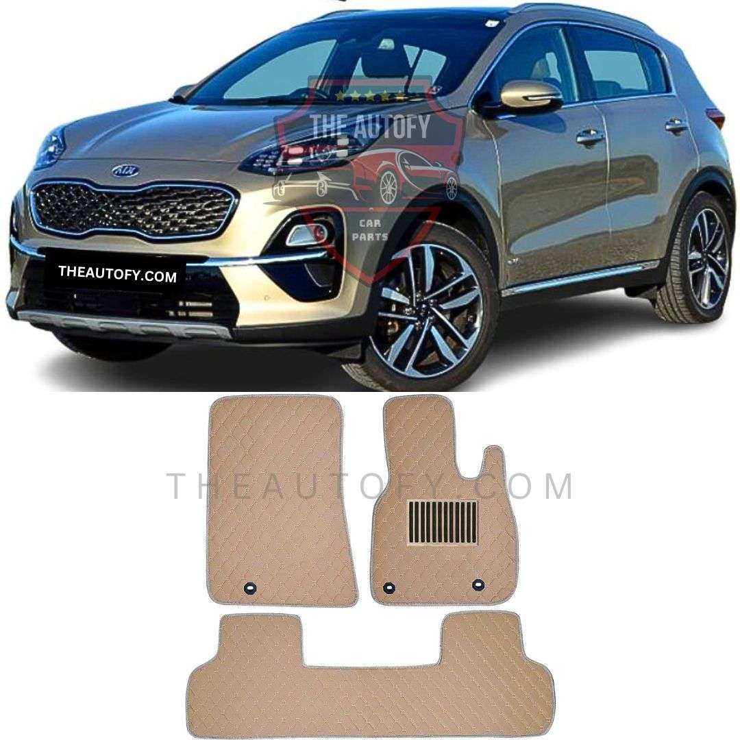 KIA Sportage Floor Mats - Model 2019-2025 - THEAUTOFY.COM