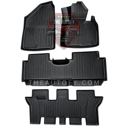 Kia Sorento TPE Floor Mats 4pcs - Model 2025-2026