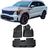 Kia Sorento TPE Floor Mats 3pcs - Model 2025-2026