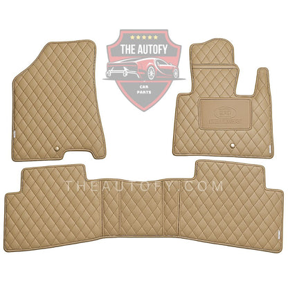 Kia Sportage L 7D Flat Floor Mats - Model 2025-2026