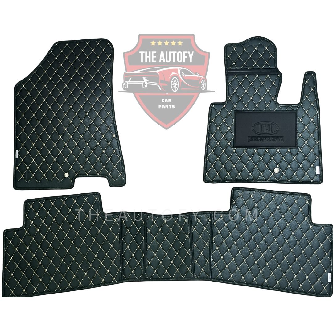 Kia Sportage L 7D Flat Floor Mats - Model 2025-2026