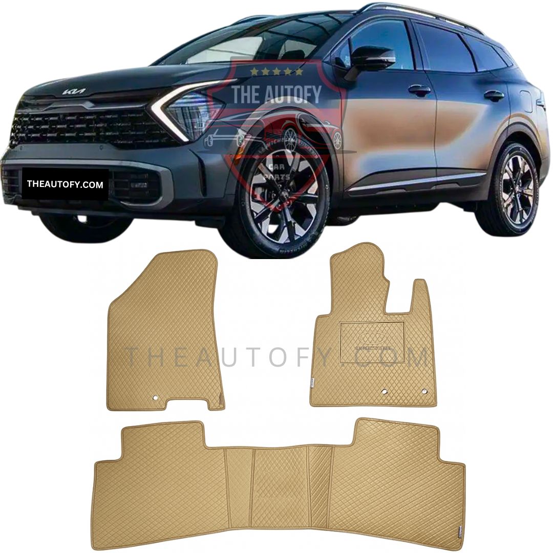 Kia Sportage L Rexine Floor Mats - Model 2025-2026
