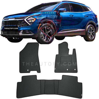 Kia Sportage L Rexine Floor Mats - Model 2025-2026