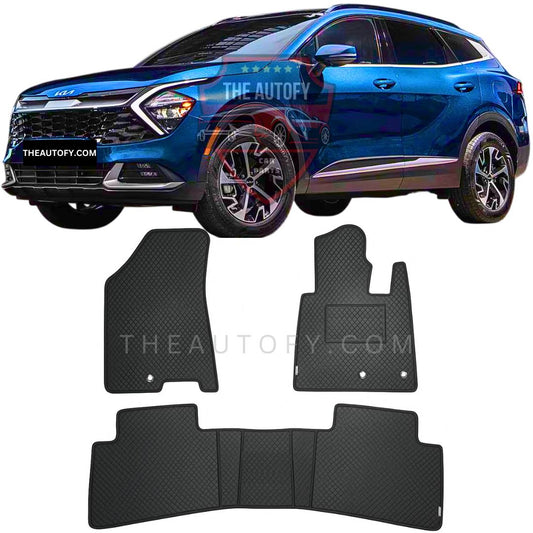 Kia Sportage L Rexine Floor Mats - Model 2025-2026