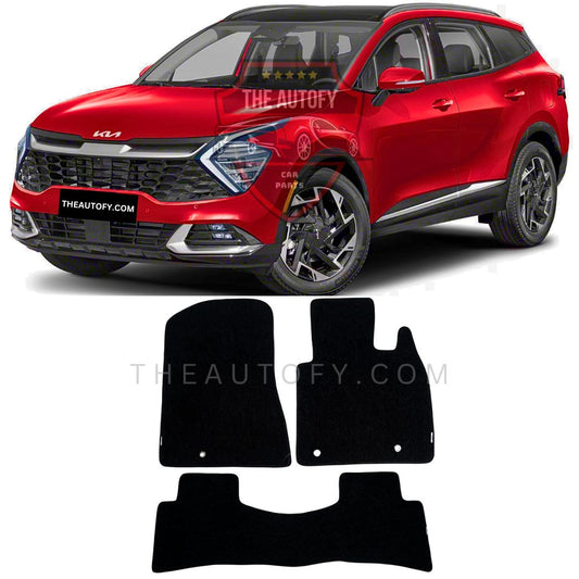 Kia Sportage L Premium Carpet Floor Mats - Model 2025-2026