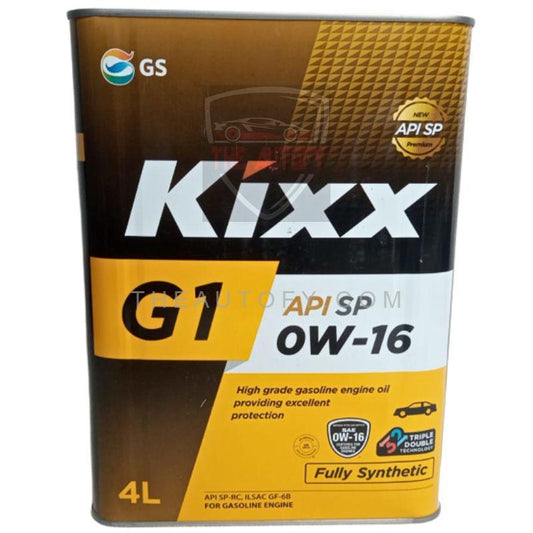 Kixx G1 0W-16 Fully Sythentic Engine Oil - 4 Litres